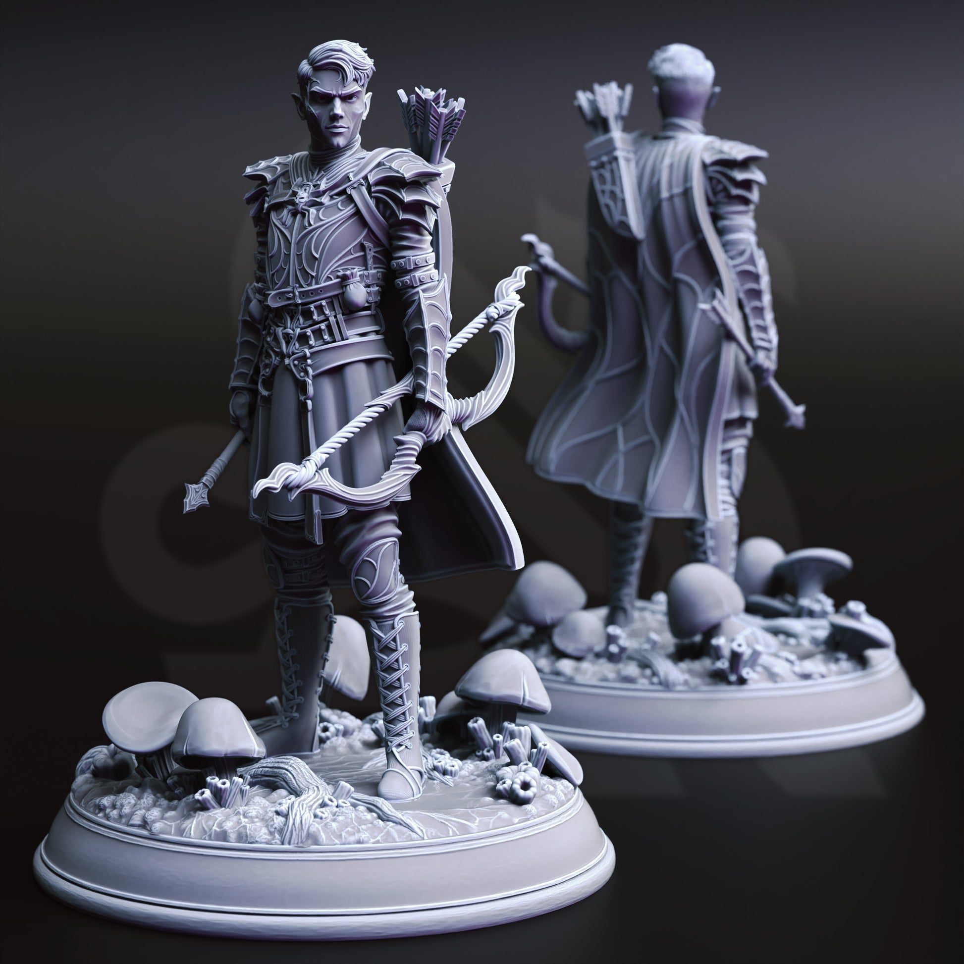Irinax’s Chosen - Drow Soldiers M2 - Front
