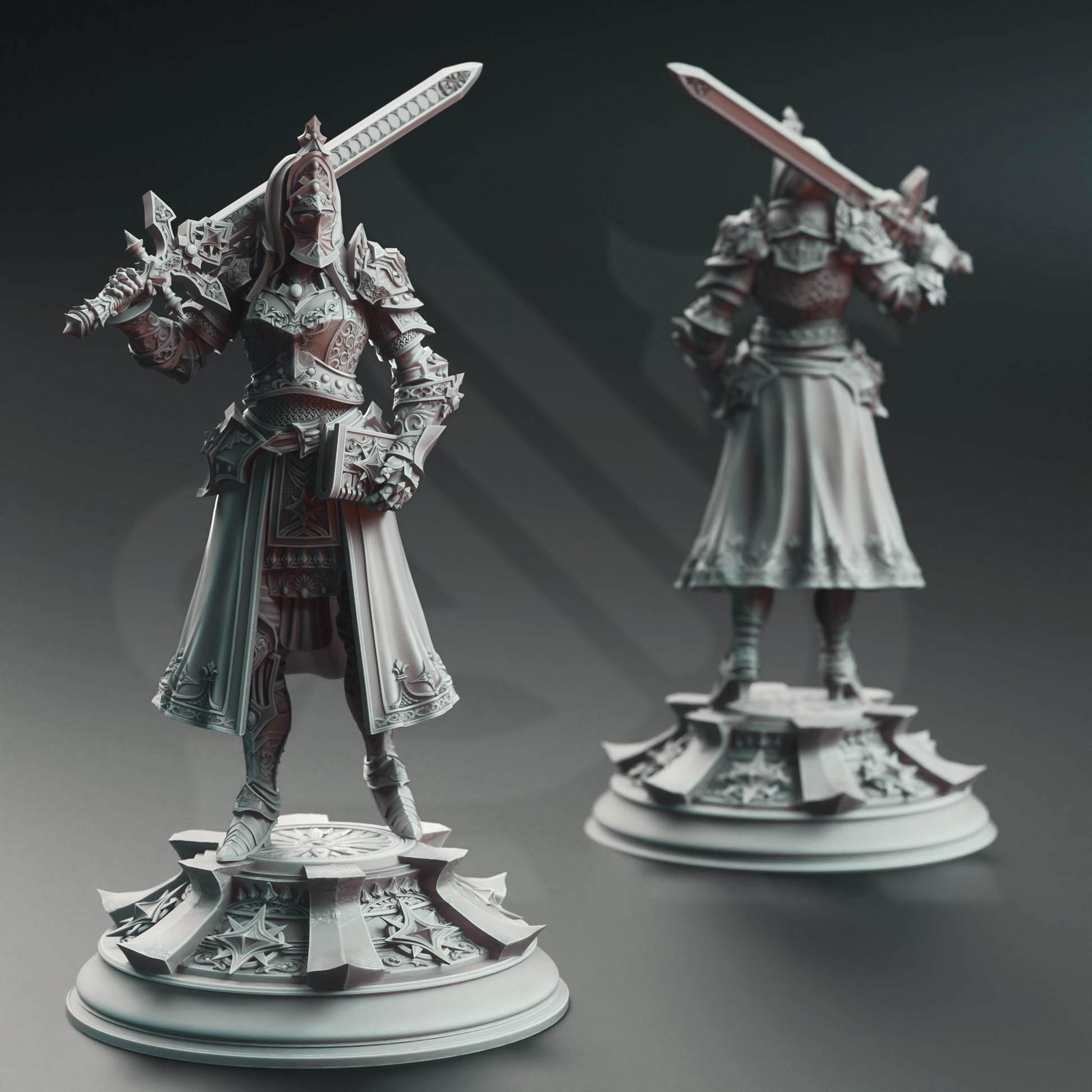 Johanna Saffron the Pious - Maiden Knight - Front