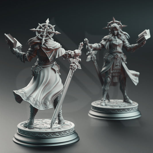 Johanna Saffron the Scorned - Vengeance Paladin - Back
