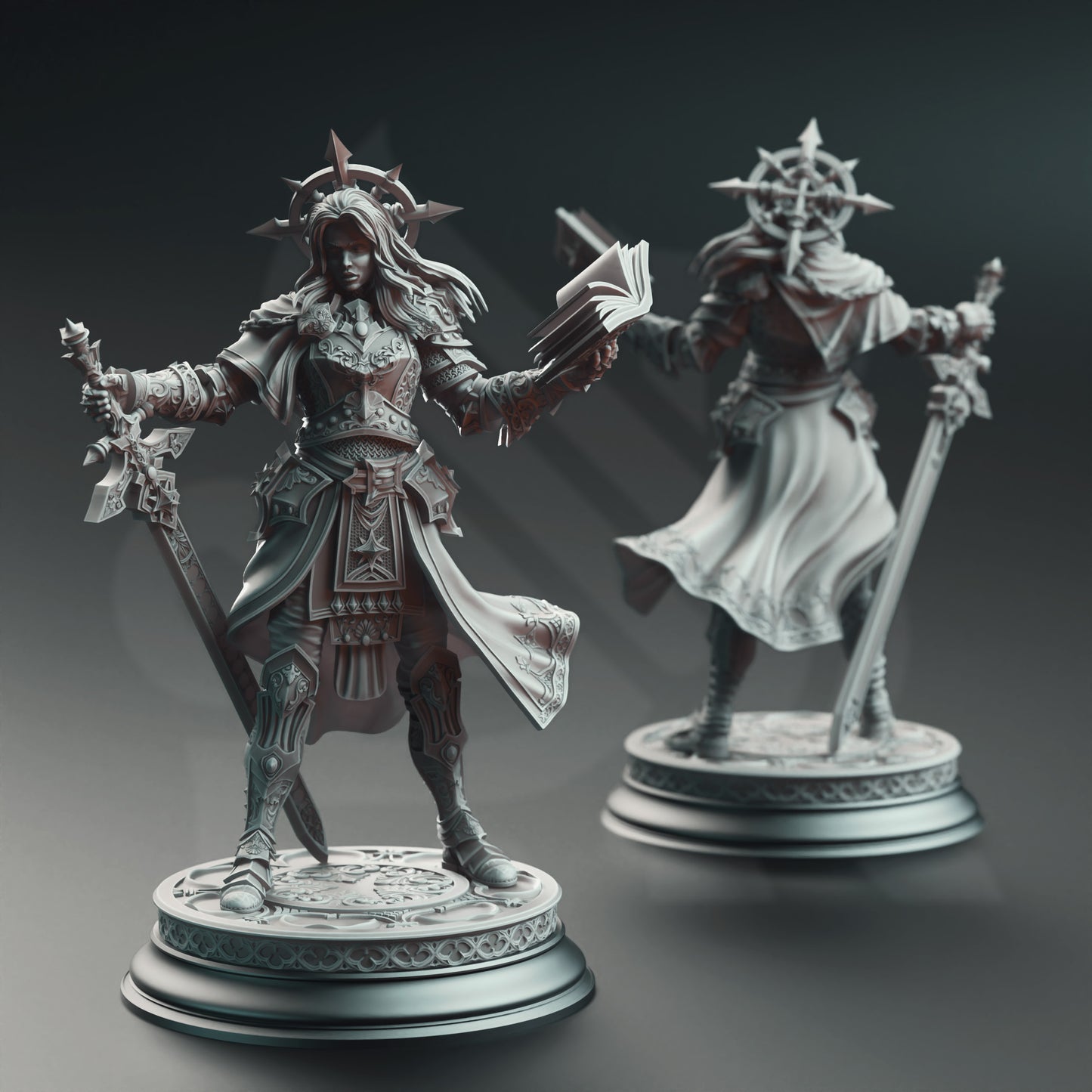 Johanna Saffron the Scorned - Vengeance Paladin - Front