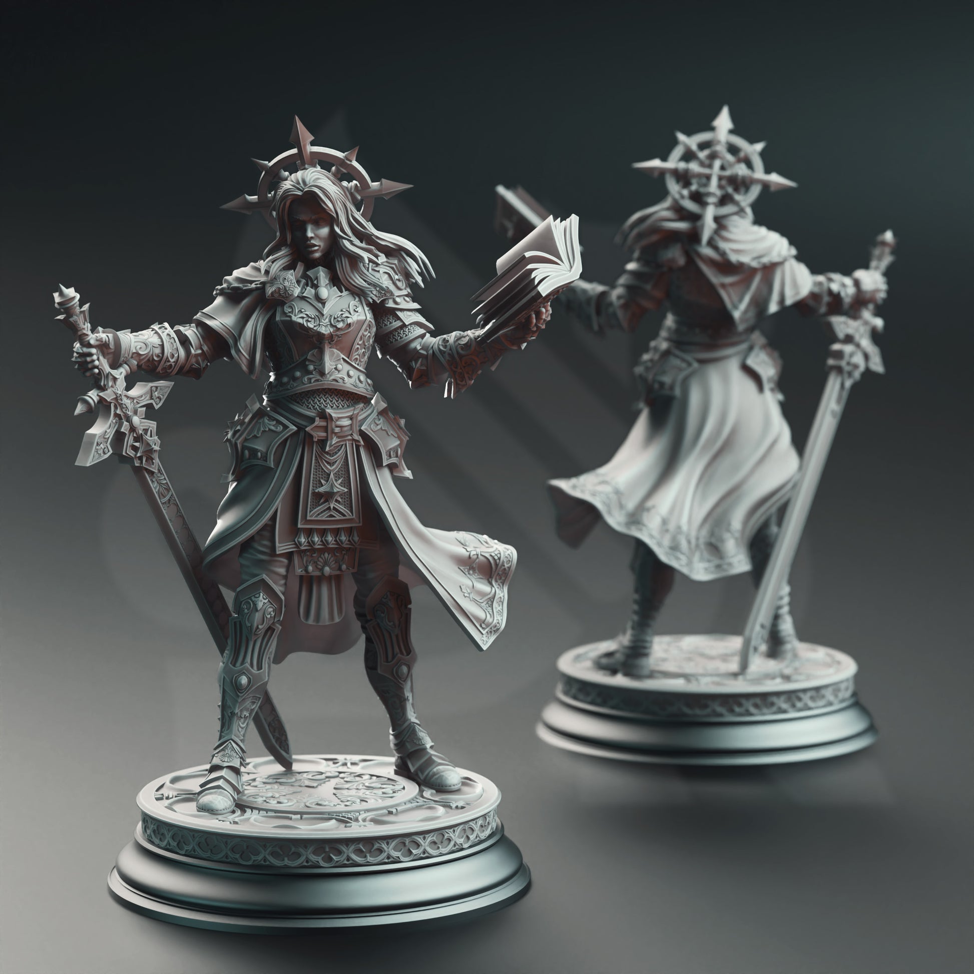 Johanna Saffron the Scorned - Vengeance Paladin - Front