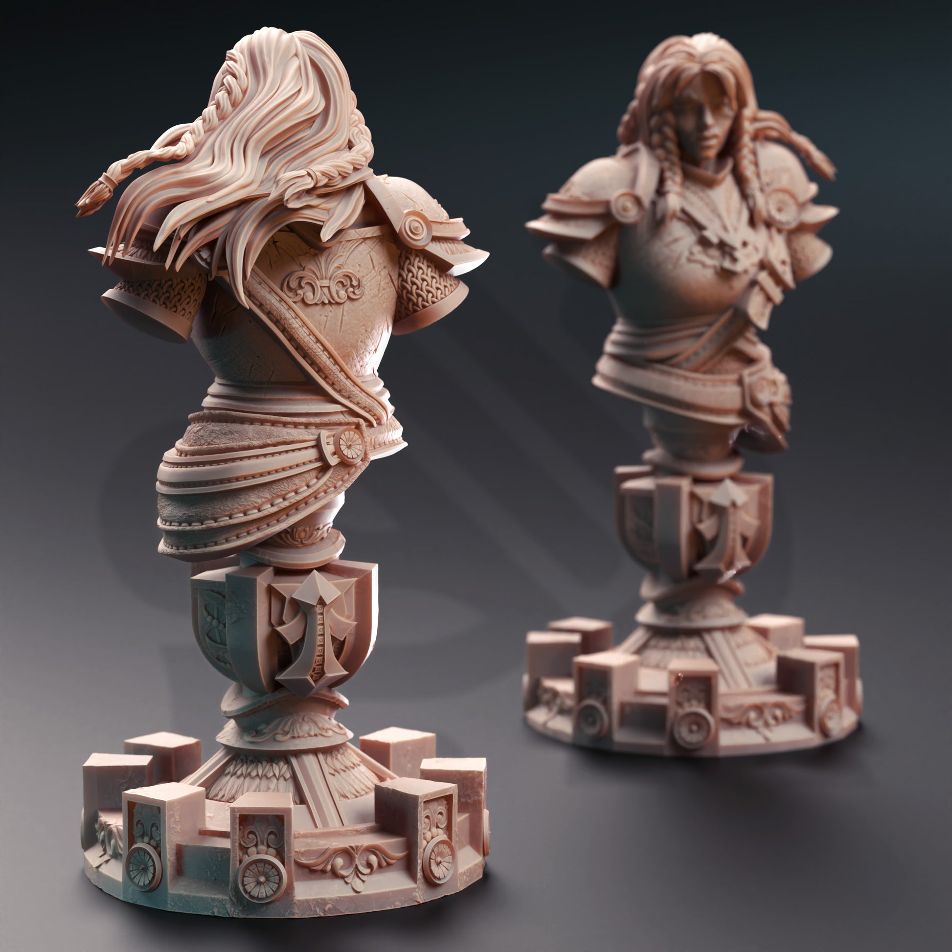 Jorjie of Hvirna - Veteran Fighter - BUST Back