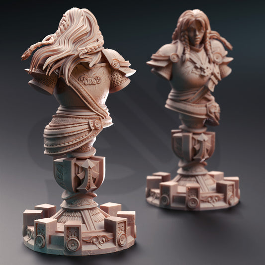 Jorjie of Hvirna - Veteran Fighter - BUST Back