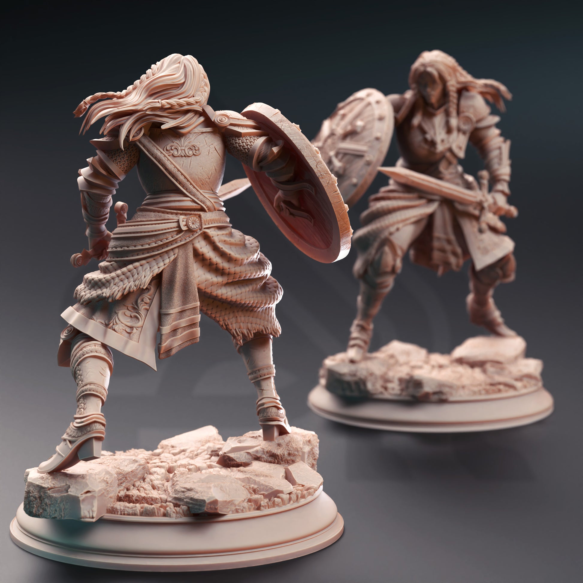 Jorjie of Hvirna - Veteran Fighter -  Back