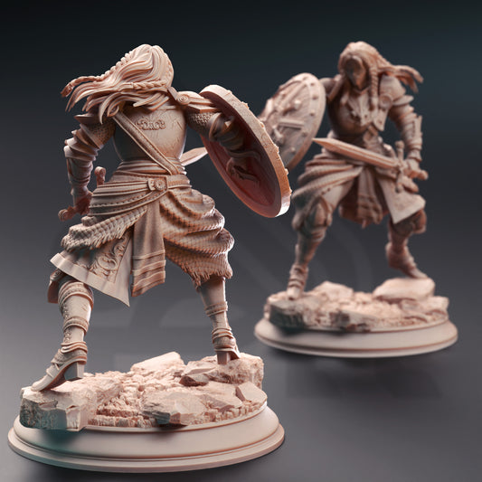 Jorjie of Hvirna - Veteran Fighter -  Back