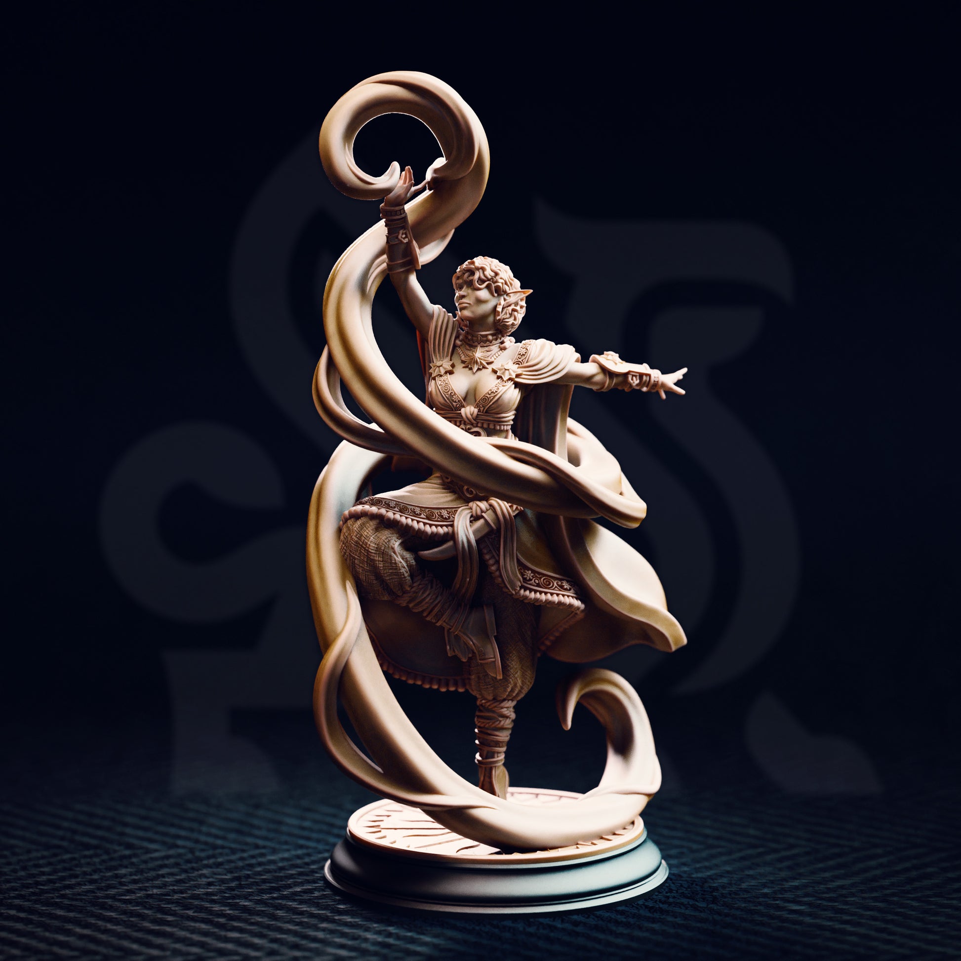Juri the Lightdancer - Sun Sorcereress - Front