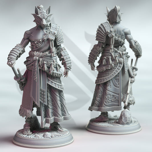 Kaoru Okami - Stoic Wolf - Front Masked