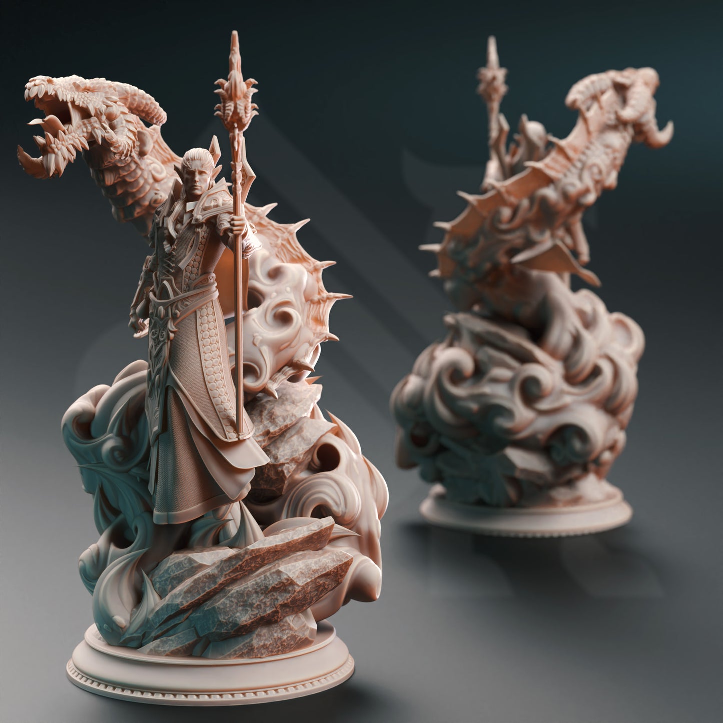 Karydian - High Elf Chaos Sorcerer - Front