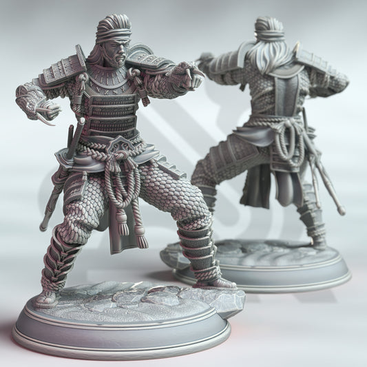 Kazuhira Orochi - Peaceful Serpent Flat Front