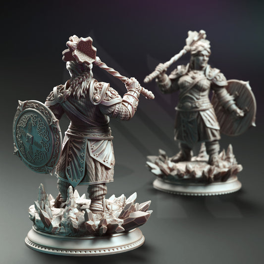 Kilda Swordreign - Cleric of Battle - Back