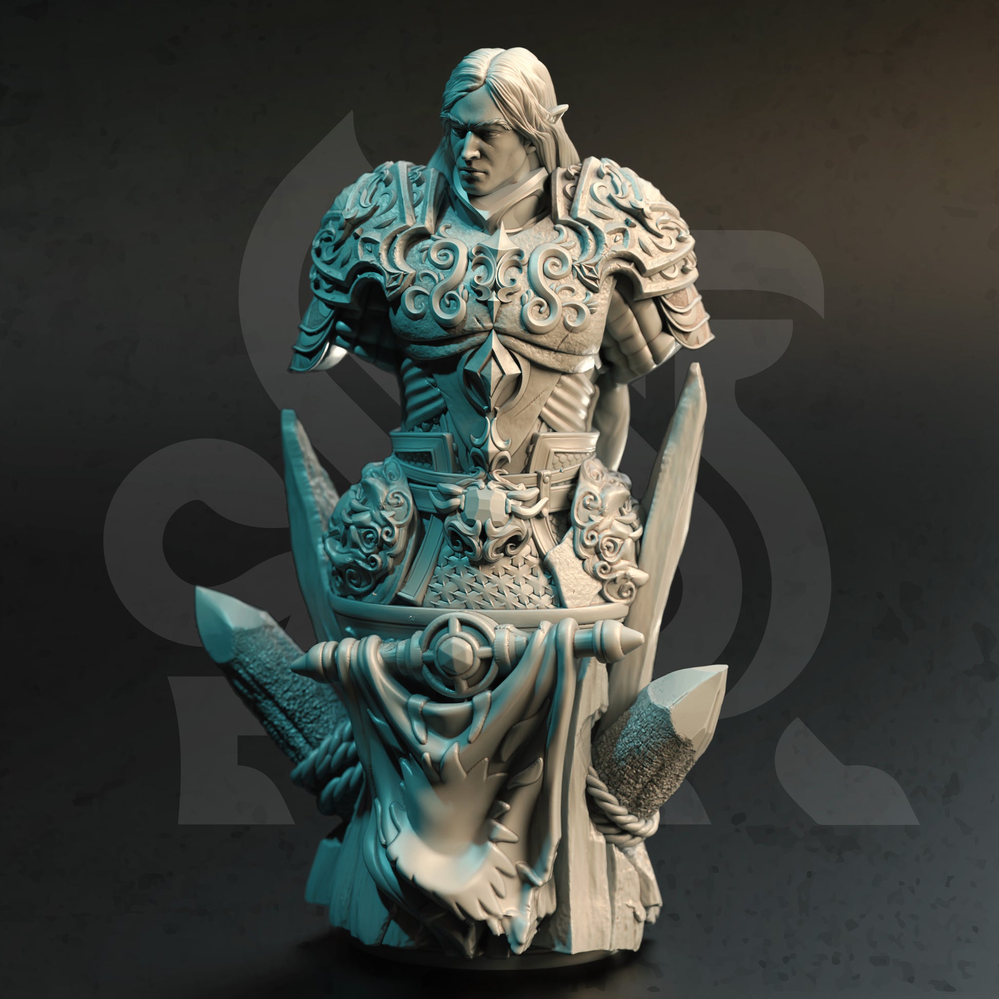 Knight of The Breath - Rolen - Bust Front