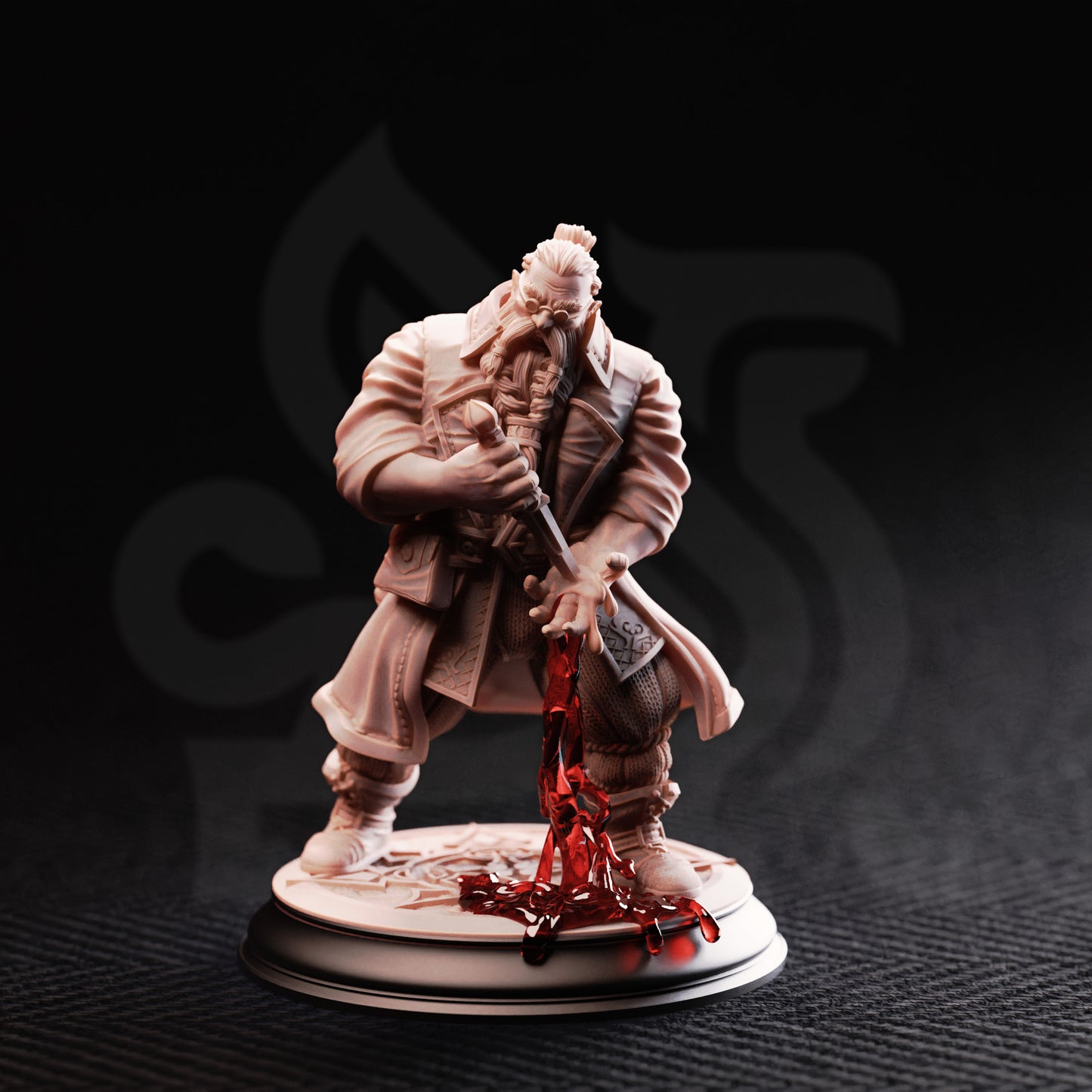 Korgrin Bloodstone - Fledgling Haemomancer - Front