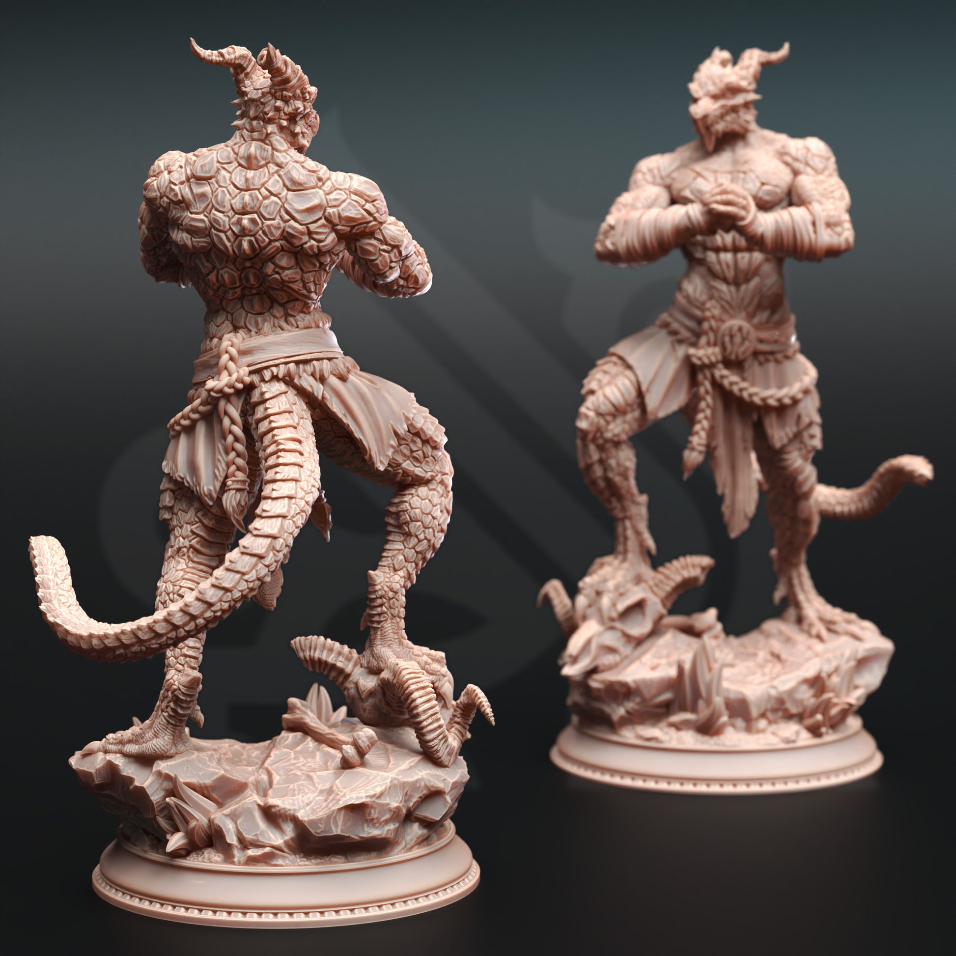 Kuthrak’va - Dragonborn Pugilist - Back