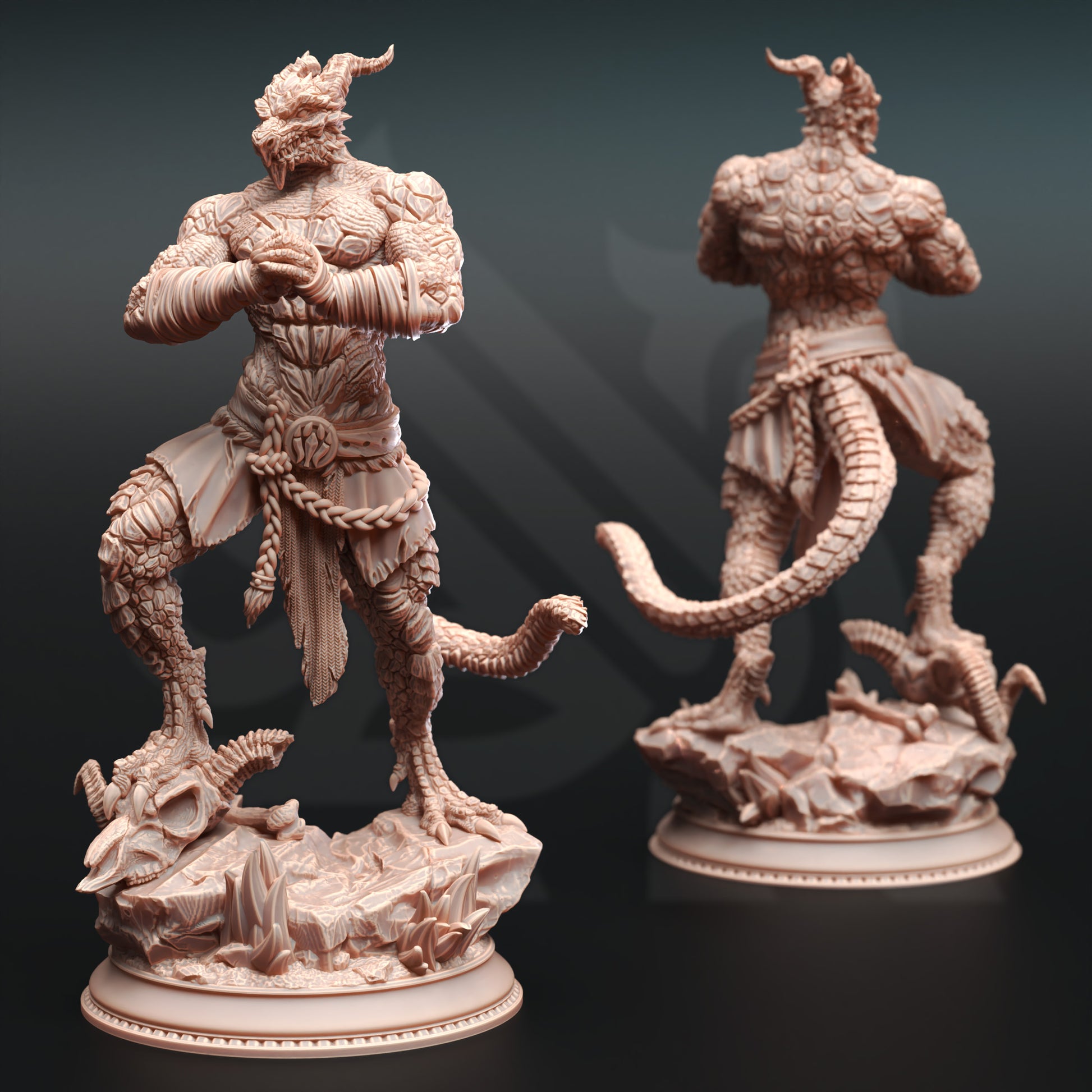 Kuthrak’va - Dragonborn Pugilist - Front