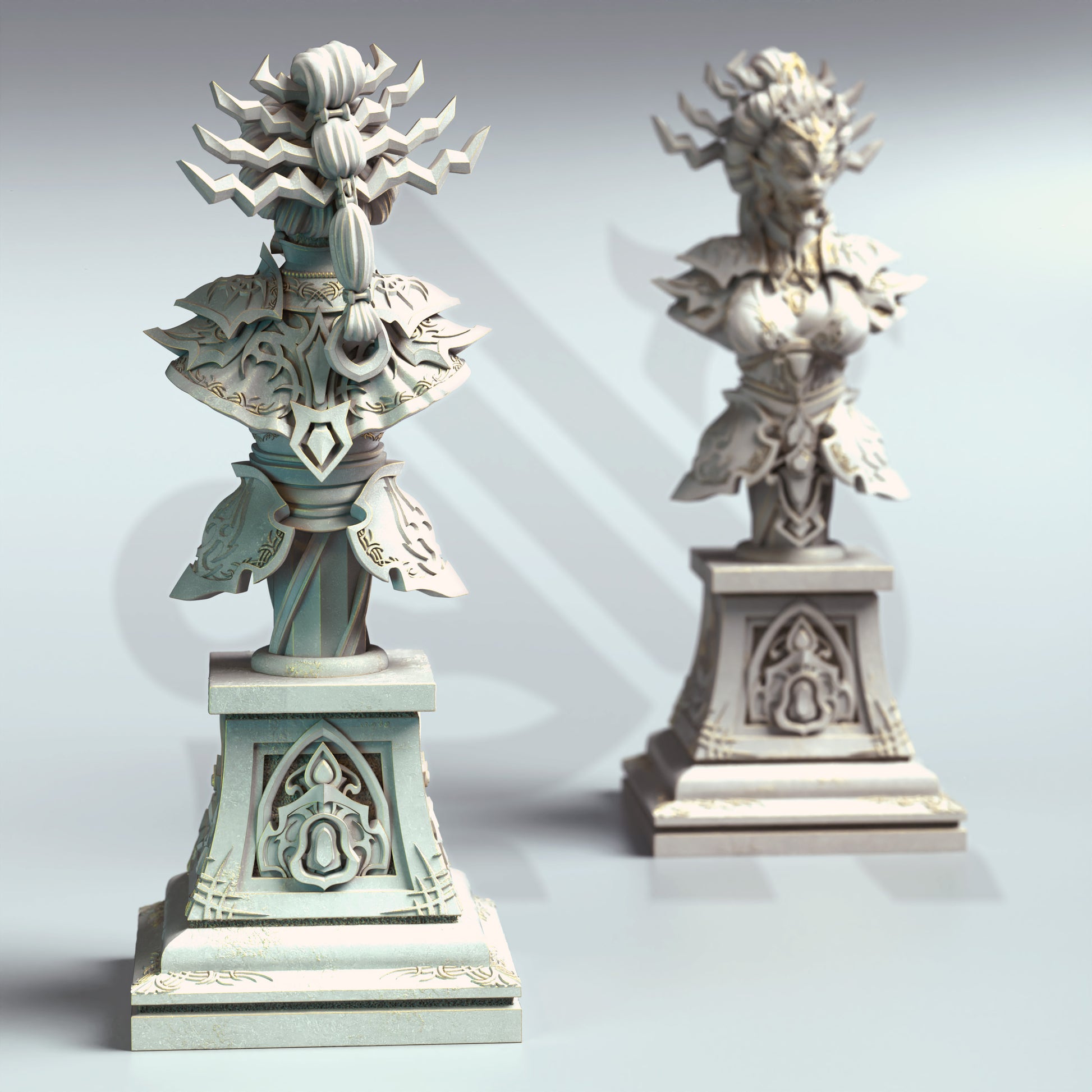 Lian She - Medusa of the East - BUST Back