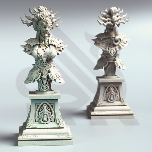 Lian She - Medusa of the East - BUST Front