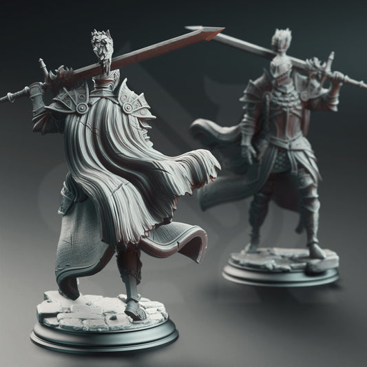 Lothar the Black - Knight of the Dusk - Back