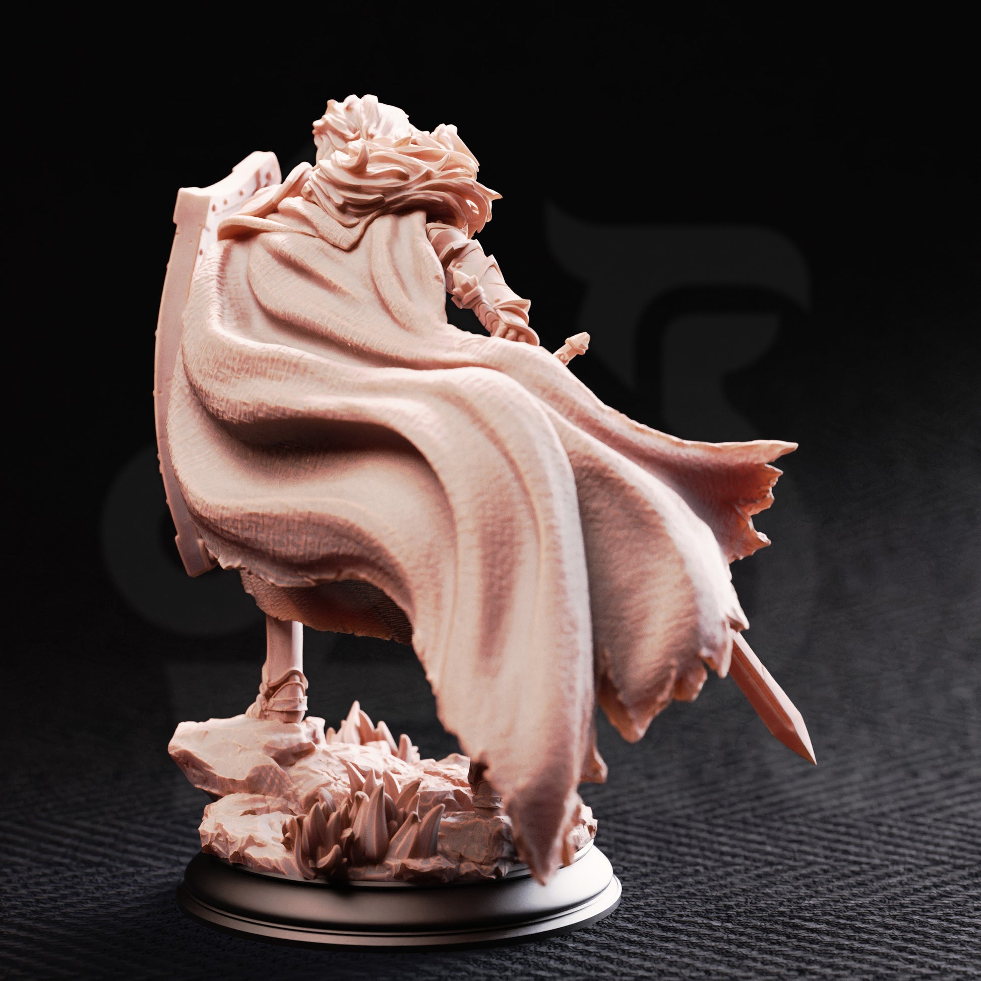 Lydia the Untarnished - Golden Griffin Sergeant - Back