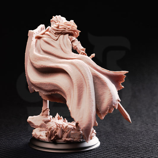 Lydia the Untarnished - Golden Griffin Sergeant - Back