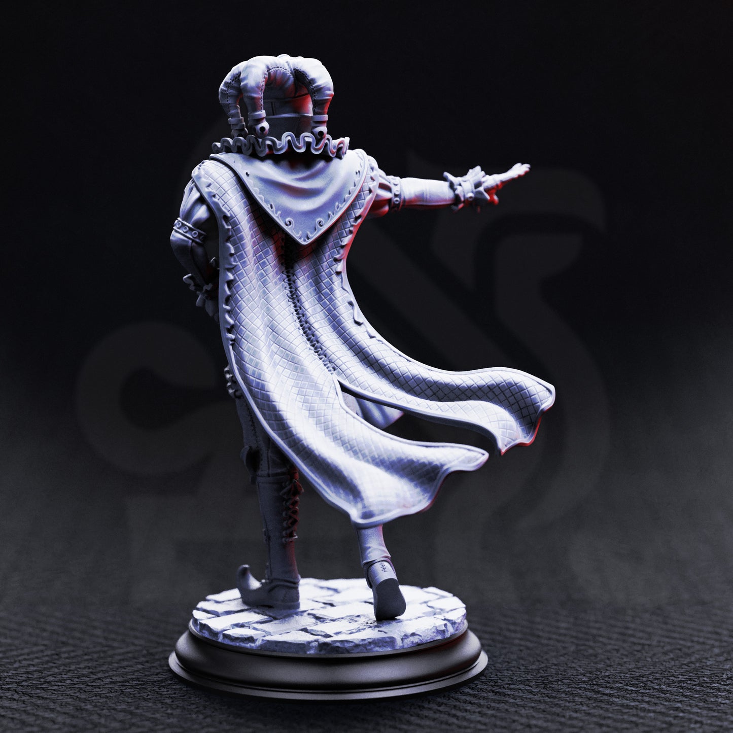 Melancholy – Sombre Vampire Jester - Back