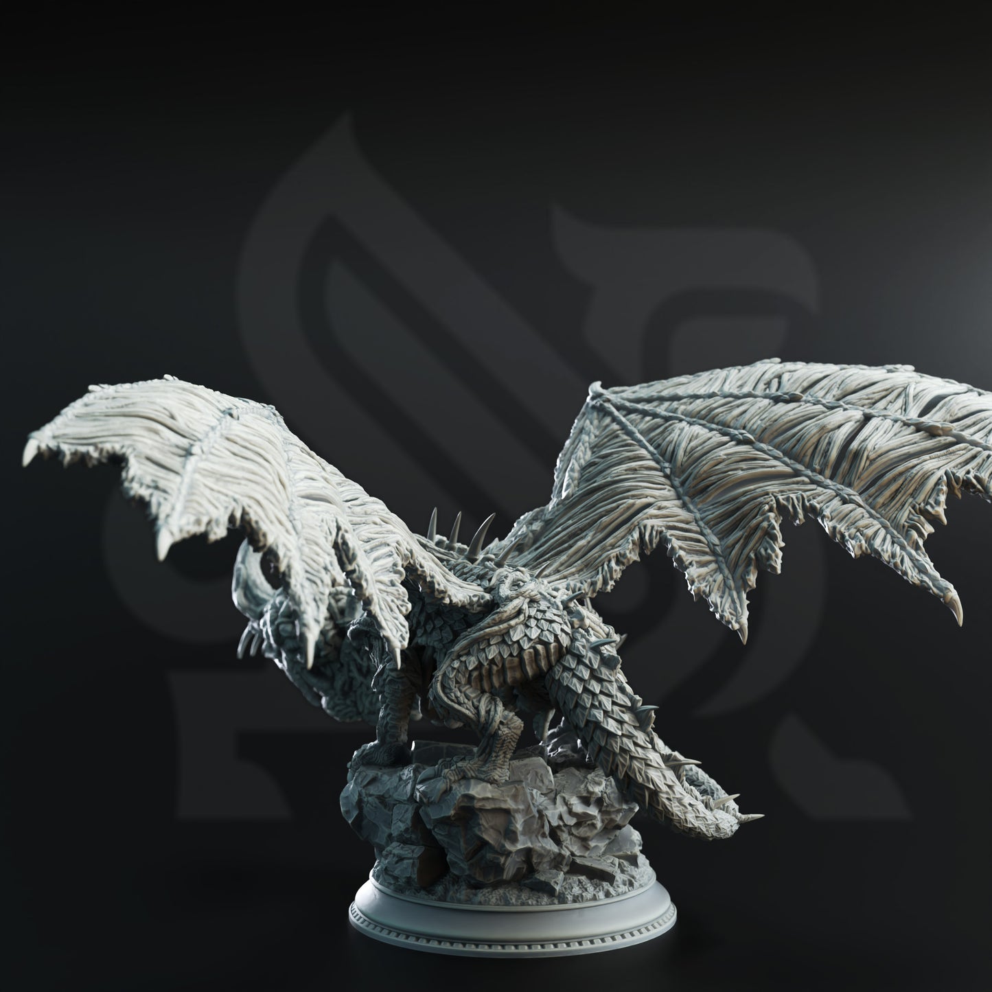 Midorius the Remade - Eldritch Flayer Dragon - Back