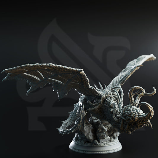 Midorius the Remade - Eldritch Flayer Dragon - Front