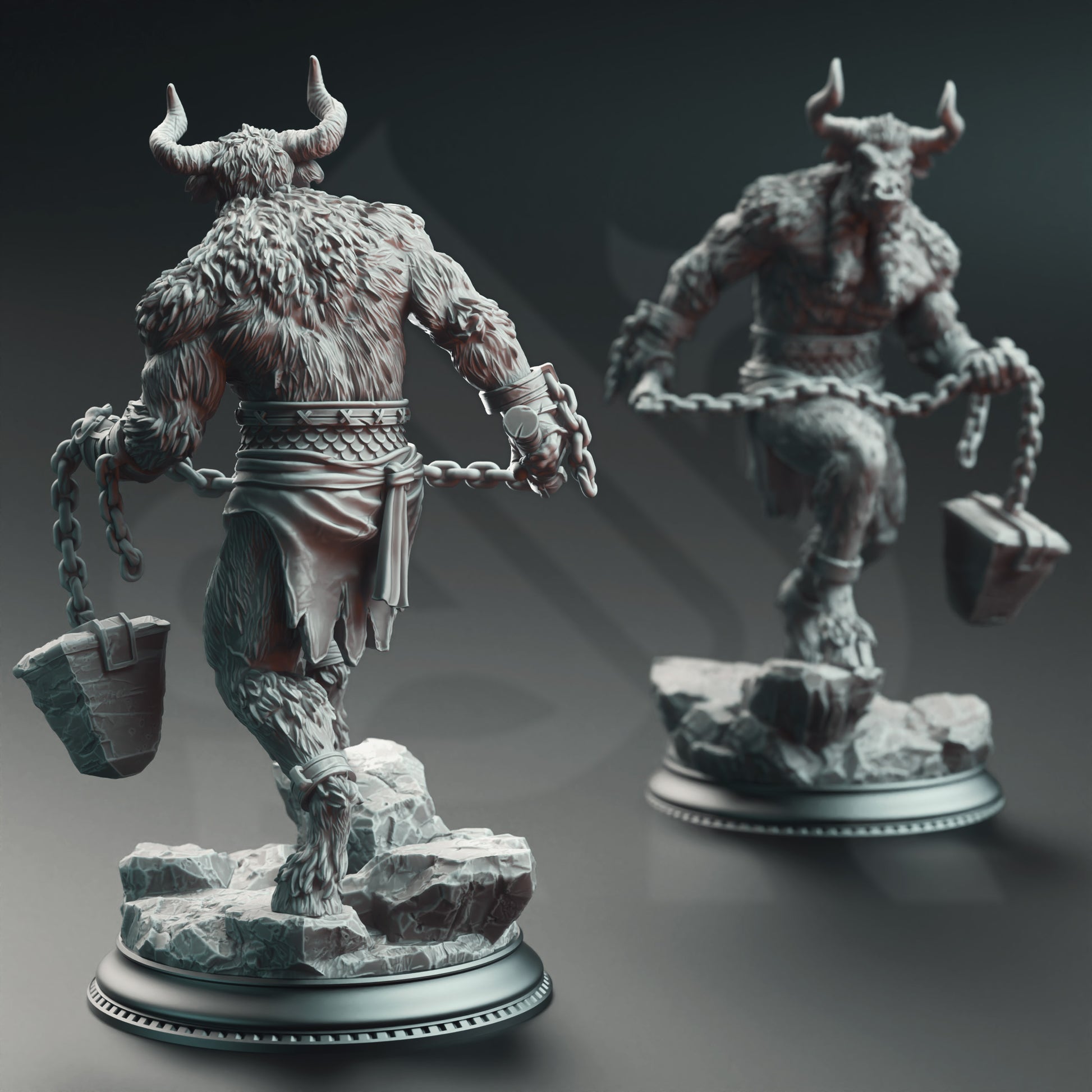 Minotaurs of the Labyrinth_s Depths 1 - Back