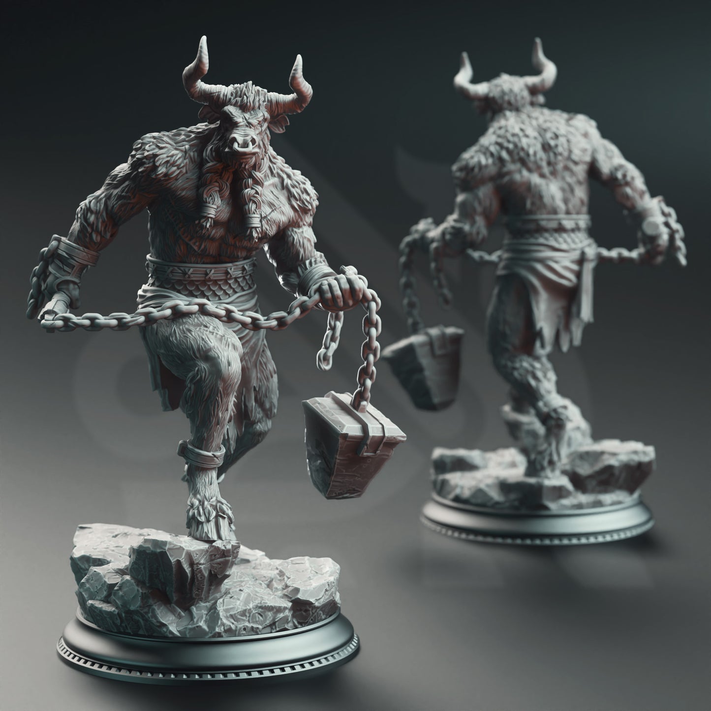 Minotaurs of the Labyrinth_s Depths 1 - Front