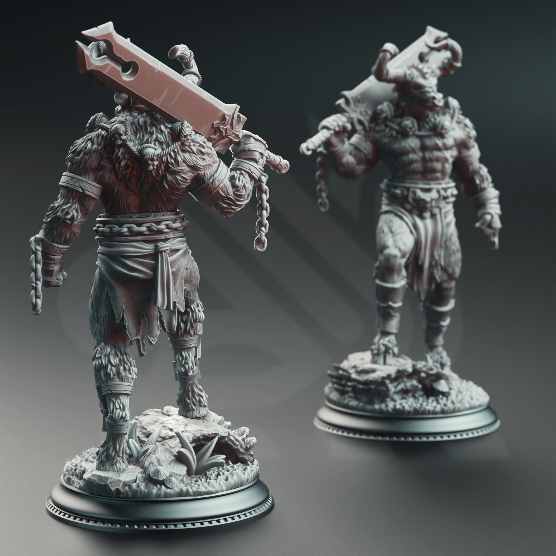 Minotaurs of the Labyrinth_s Depths 3 - Back