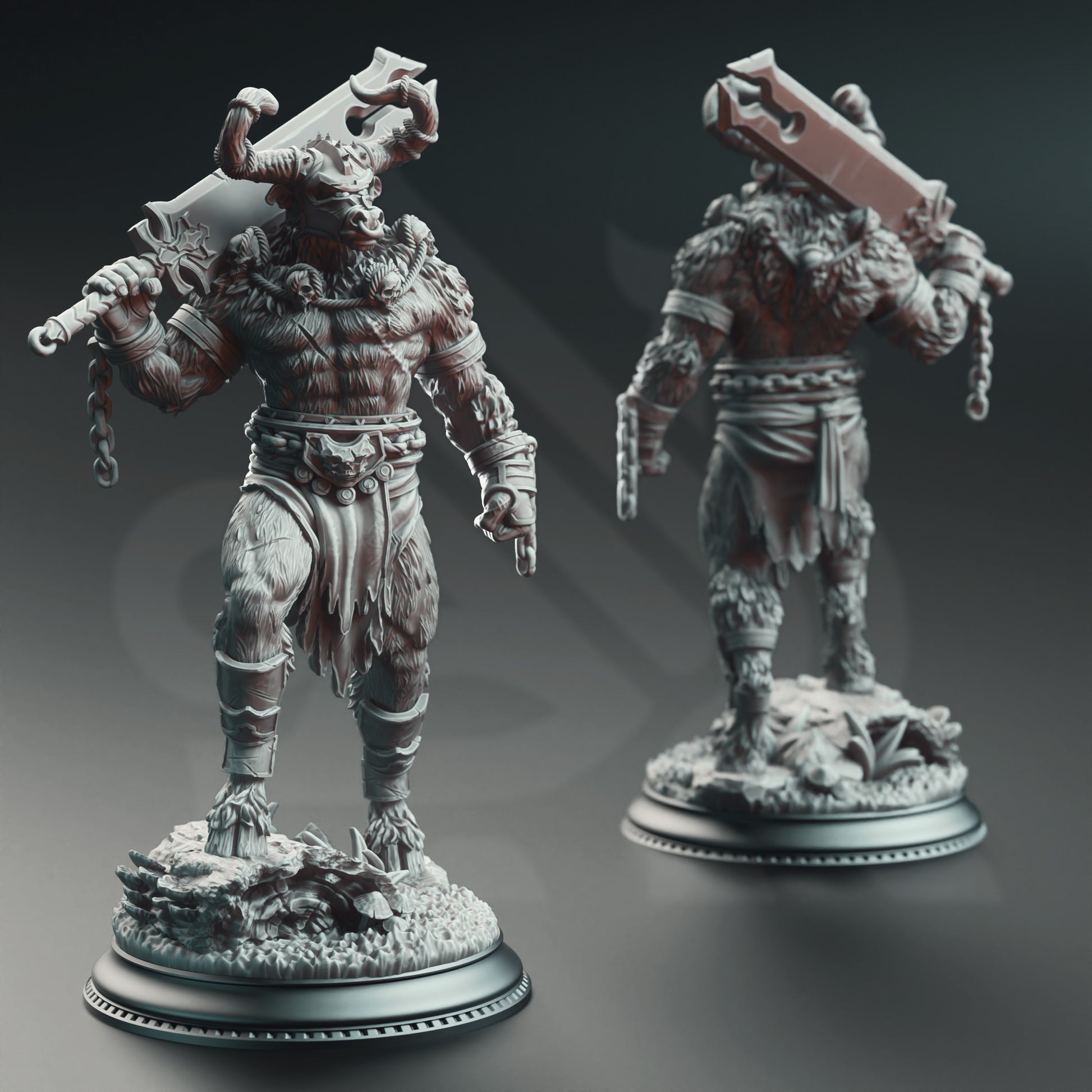 Minotaurs of the Labyrinth_s Depths 3 - Front