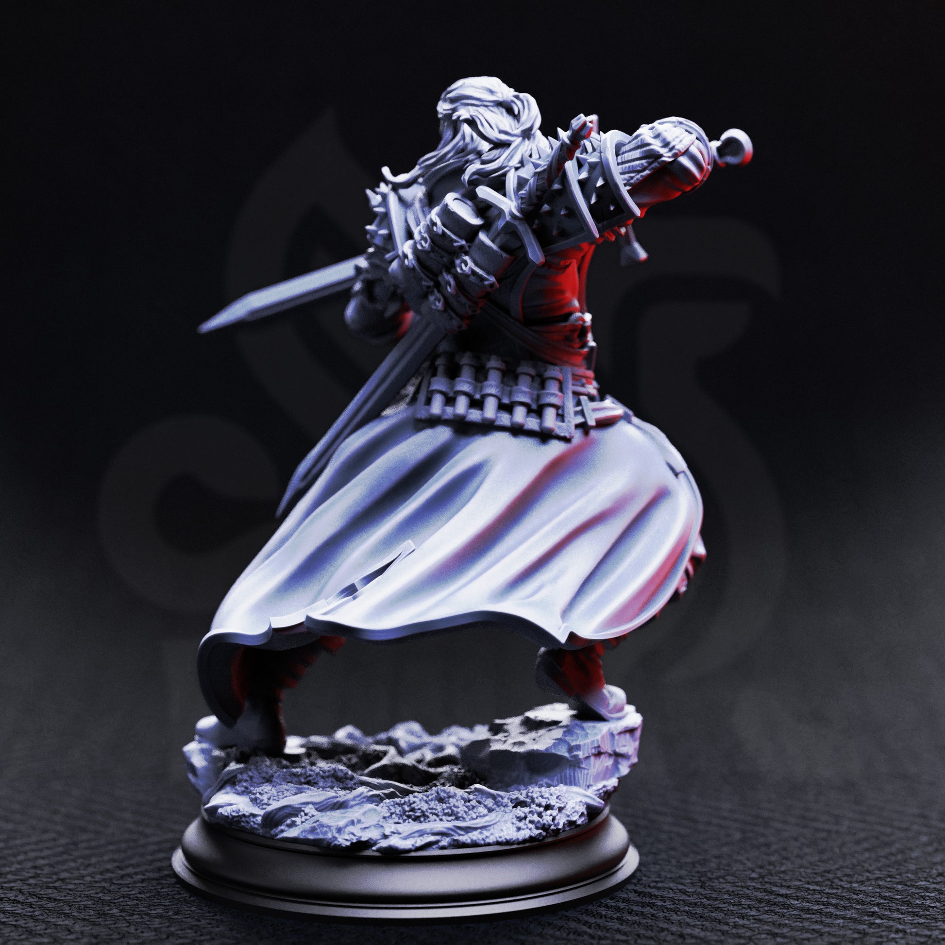 Mortimer Who Danced With Death - Professional Hexhunter - Back