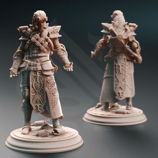 Netros - High Elf Chaos Artificer - Front