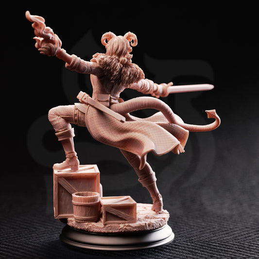 Octavia - Resistance Fighter - Back