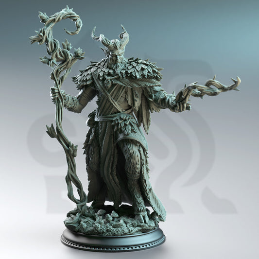 Old Barkhorn - Satyr Druid - Front
