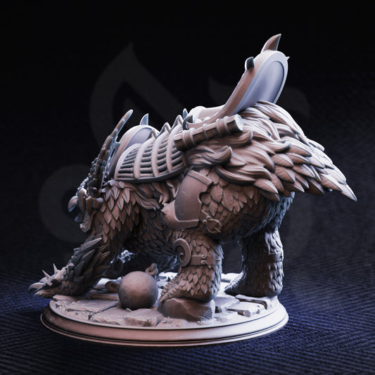 Old Betty - War Owlbear - Back