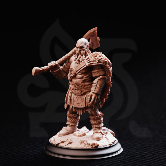 Orzei of Varekan - Dwarven Berserker - Front