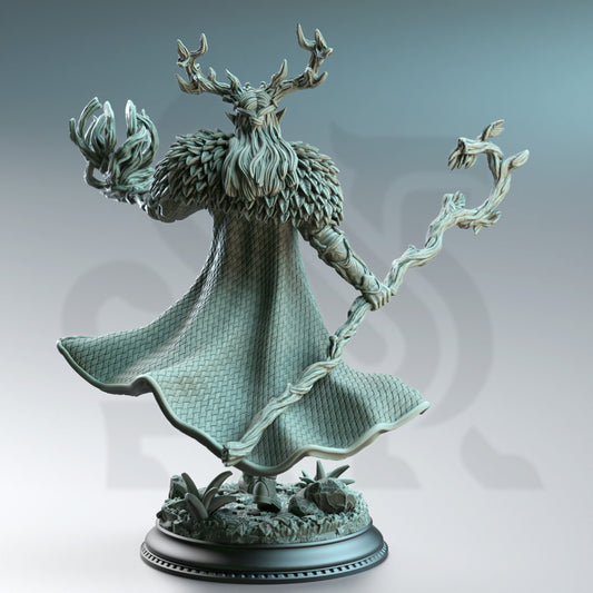 Pontifax the Emerald Eyed - Fey Court Wizard - Back