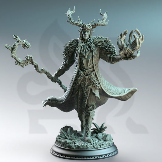 Pontifax the Emerald Eyed - Fey Court Wizard - Front