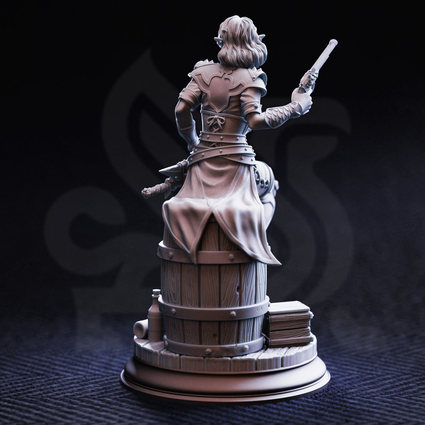 Priscilia Stix of Sillhide - Artificed Rogue - Back