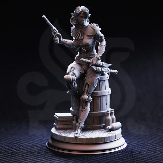 Priscilia Stix of Sillhide - Artificed Rogue - Front