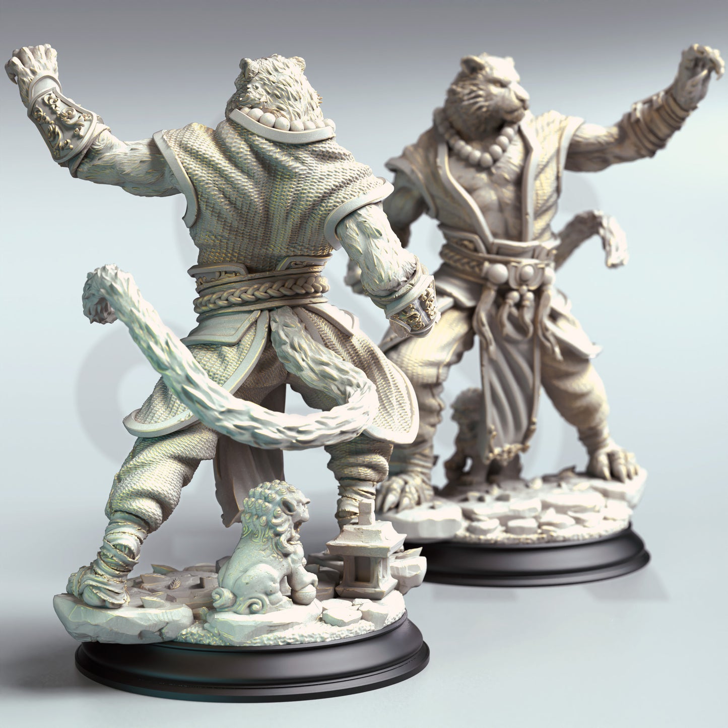 Raiko - Tiger Monk - Back
