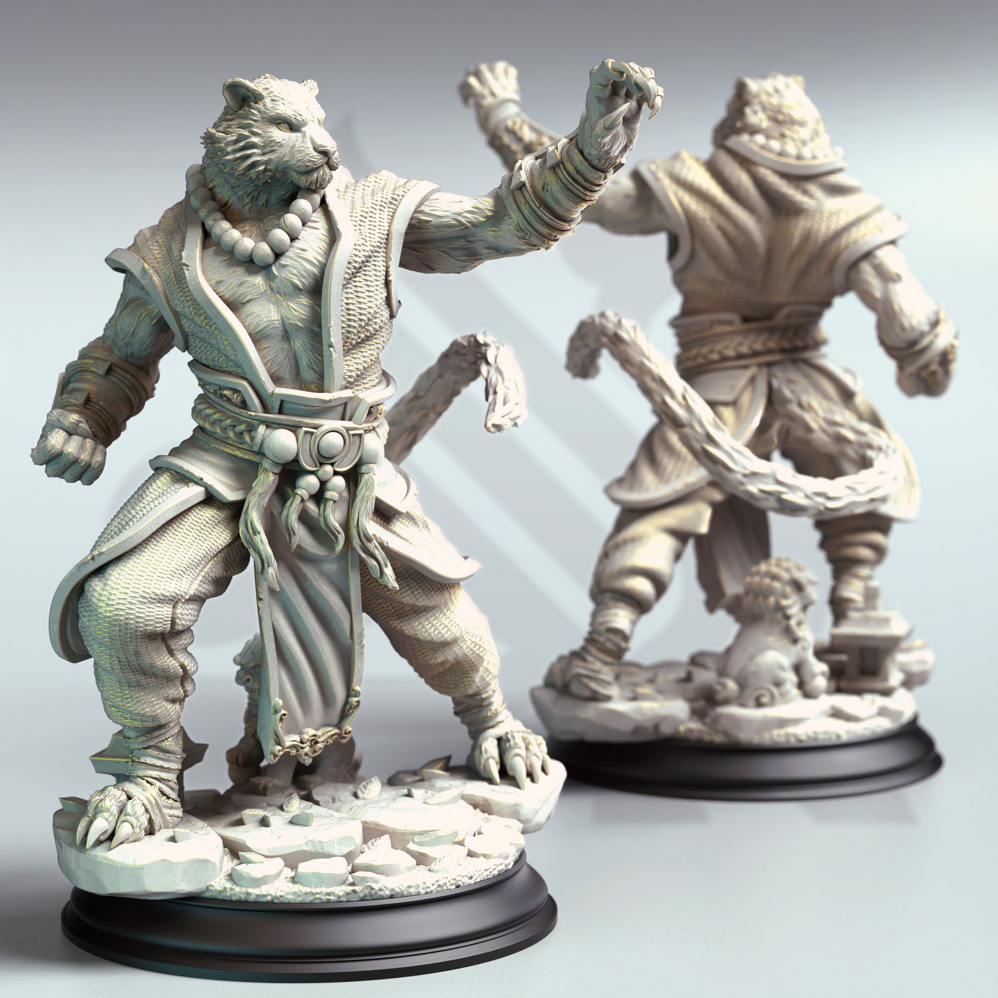 Raiko - Tiger Monk - Front