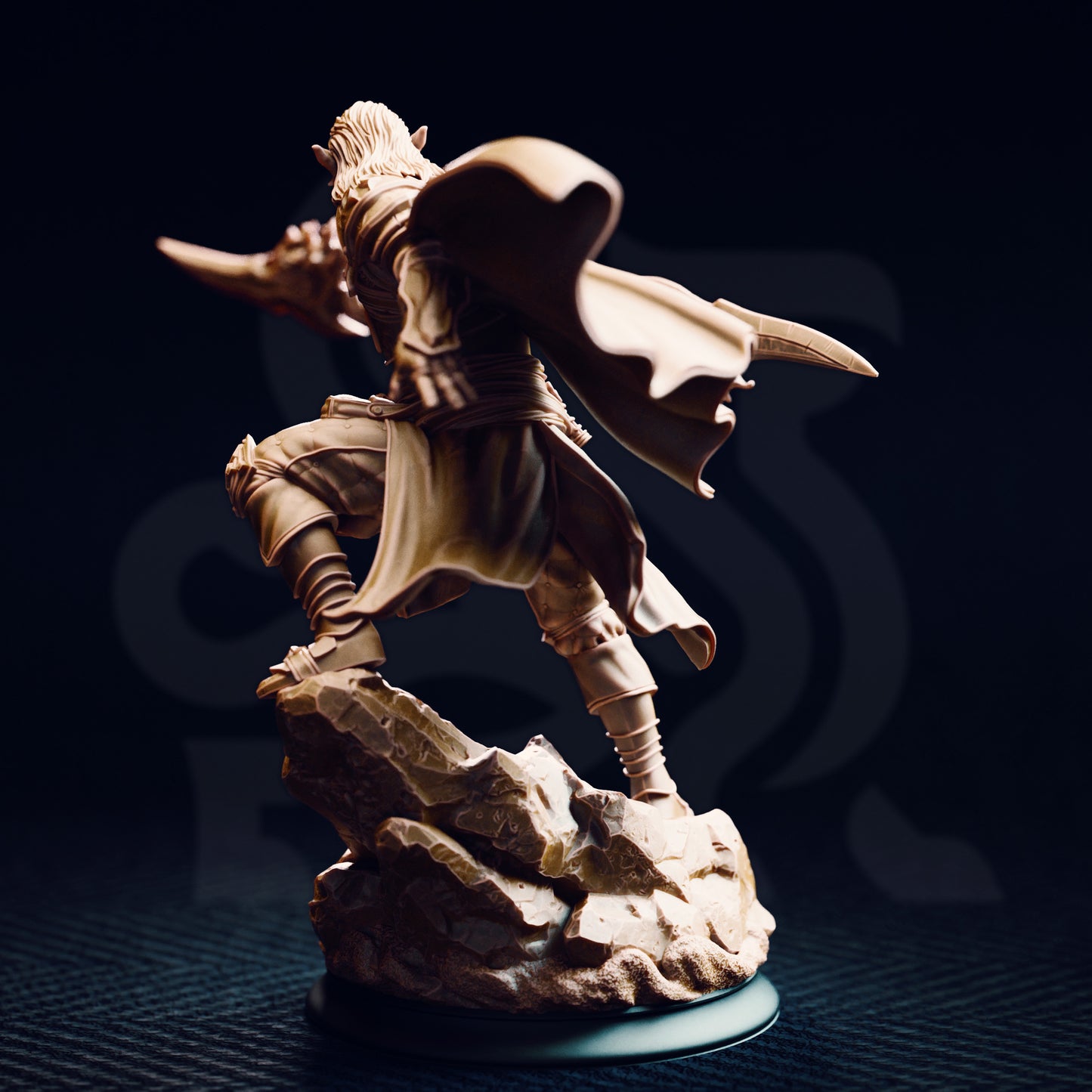 Reyvith the Valiant - Valadhar Veteran - Pose 1 - Back