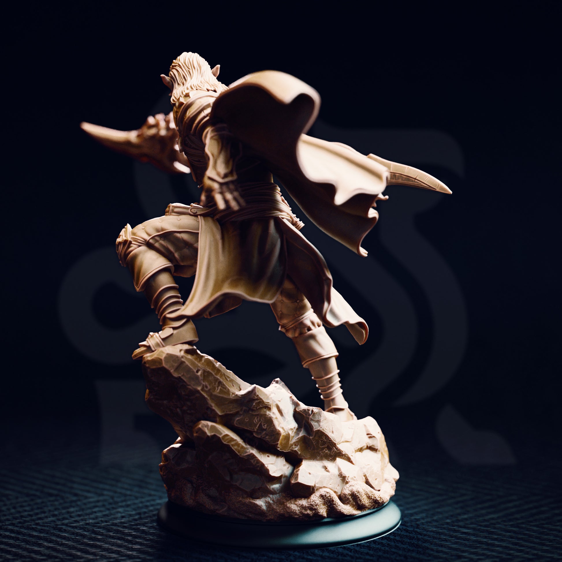 Reyvith the Valiant - Valadhar Veteran - Pose 1 - Back