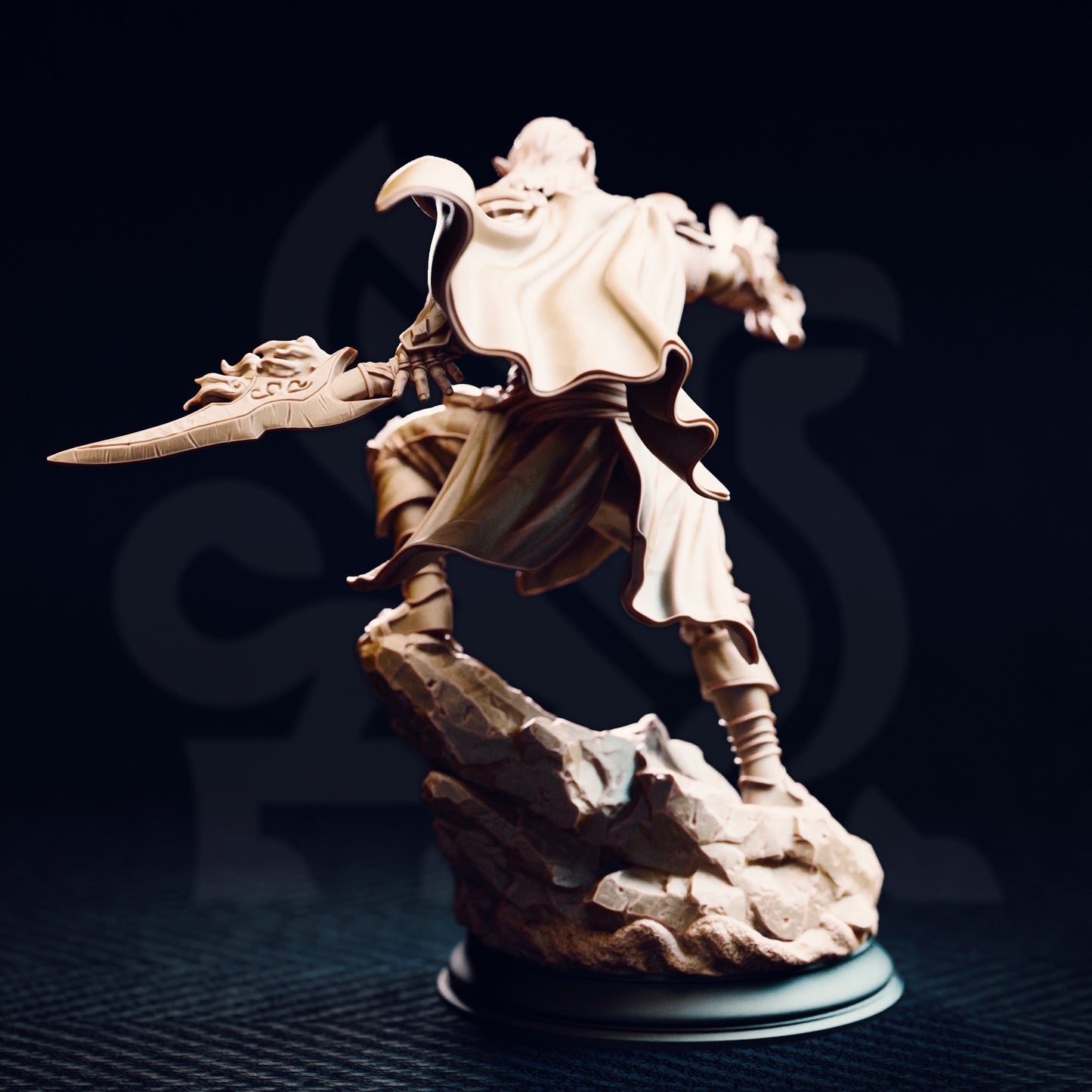Reyvith the Valiant - Valadhar Veteran - Pose 2 - Back