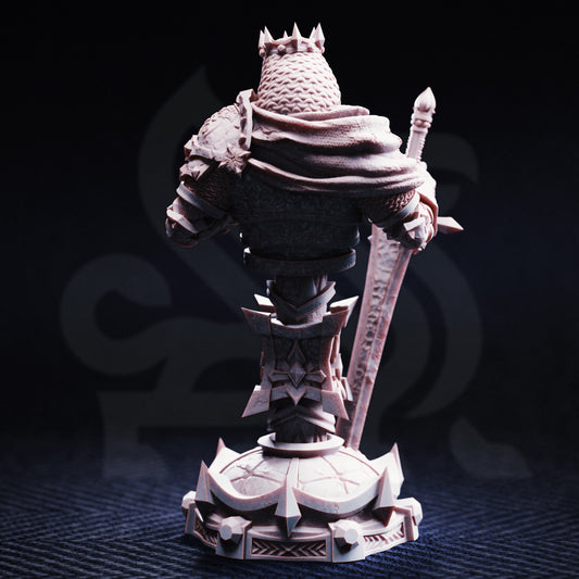 Ridan the Everlasting – Ancient Colossal King (Bust)