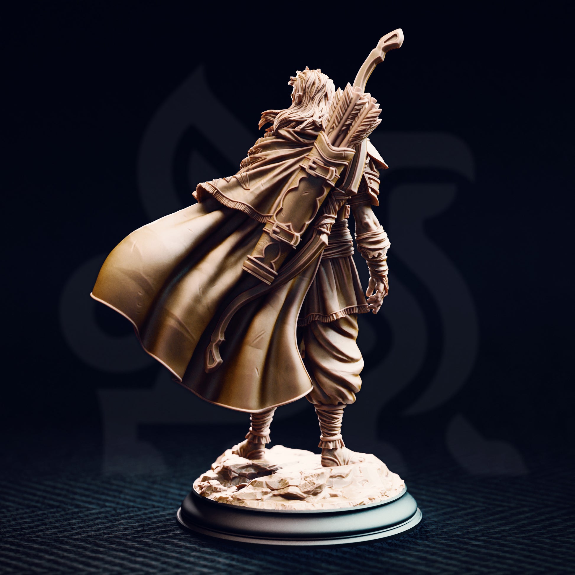 Sactarin - Sun Elf Tracker - Back