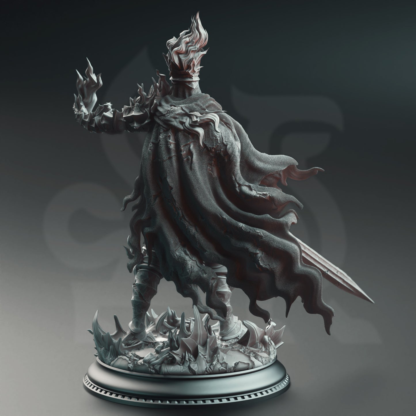 Ser Elias the Heartless - The Burning Knight - Back