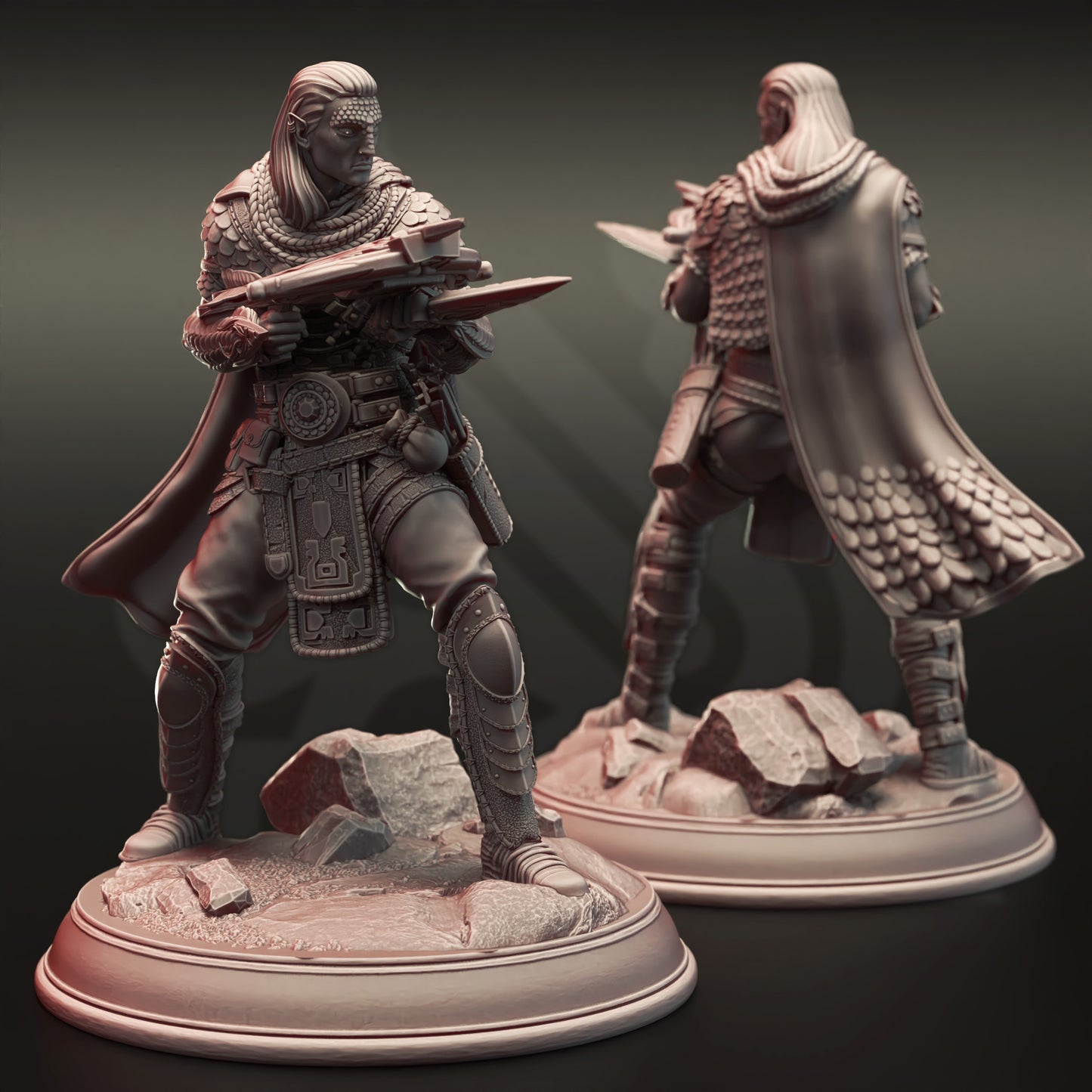Shyamiri - Serpentfolk Assassin - Front