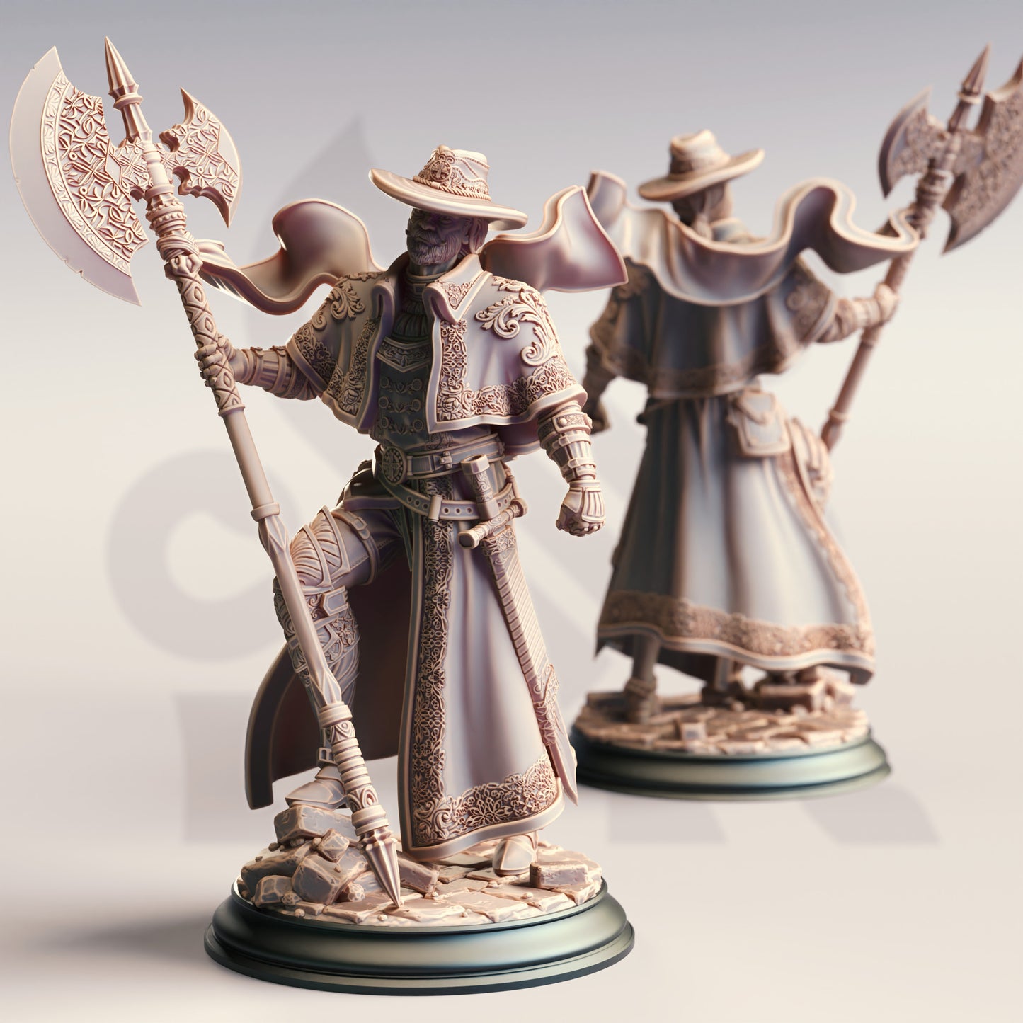 Sir Albert of Oakrun - Steadfast Inquisitor - Front